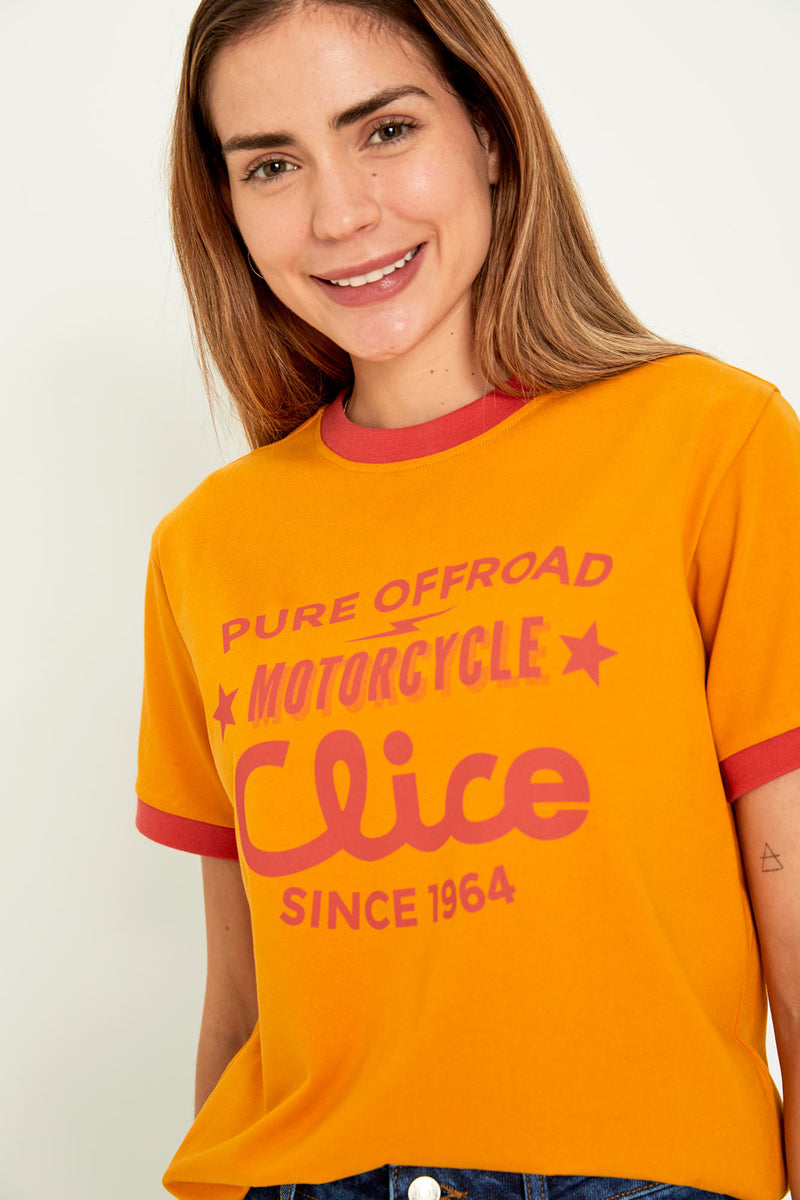 Camiseta Pure Off Road (Mostaza)