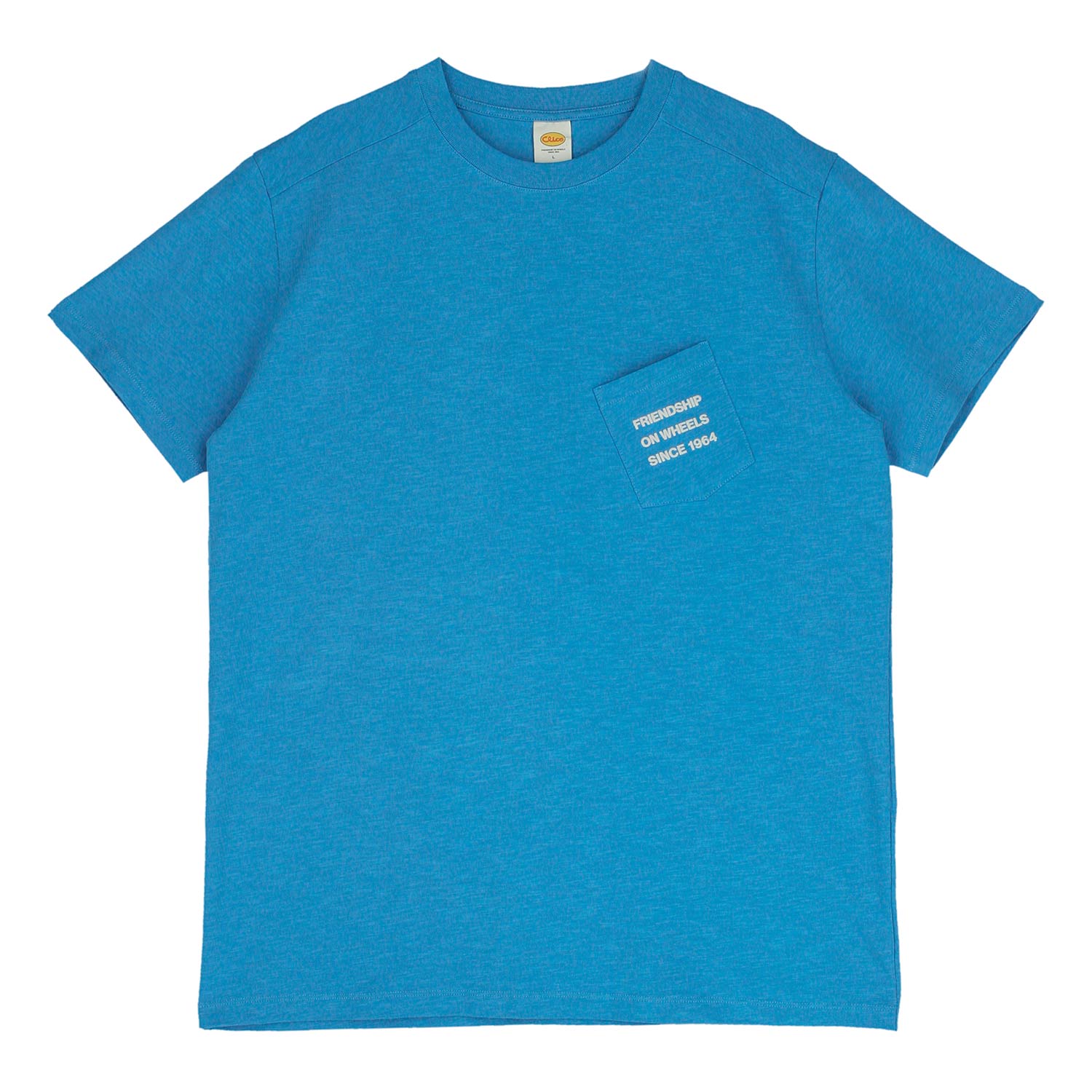 Camiseta bolsillo Friends (Azul claro)
