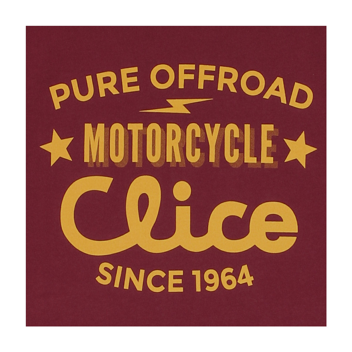 Camiseta Pure Off Road (Burdeos)