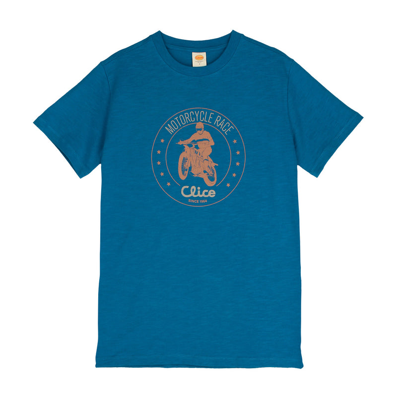 Camiseta Motorcycle Race (Azul)
