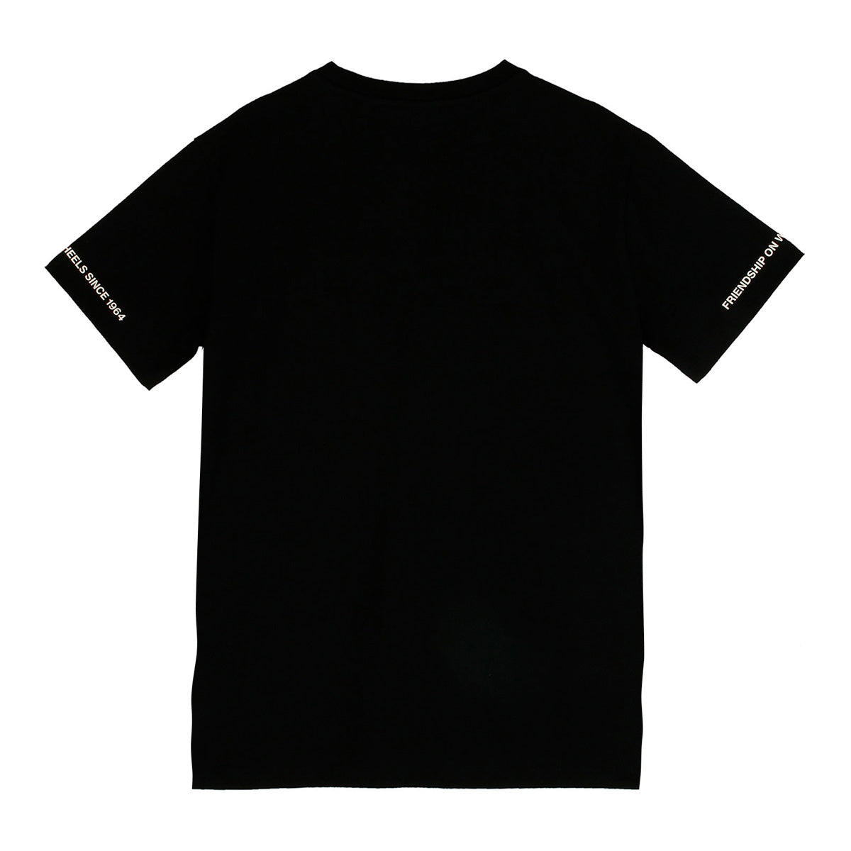 Camiseta bolsillo inclinado (Off-White/Negro)