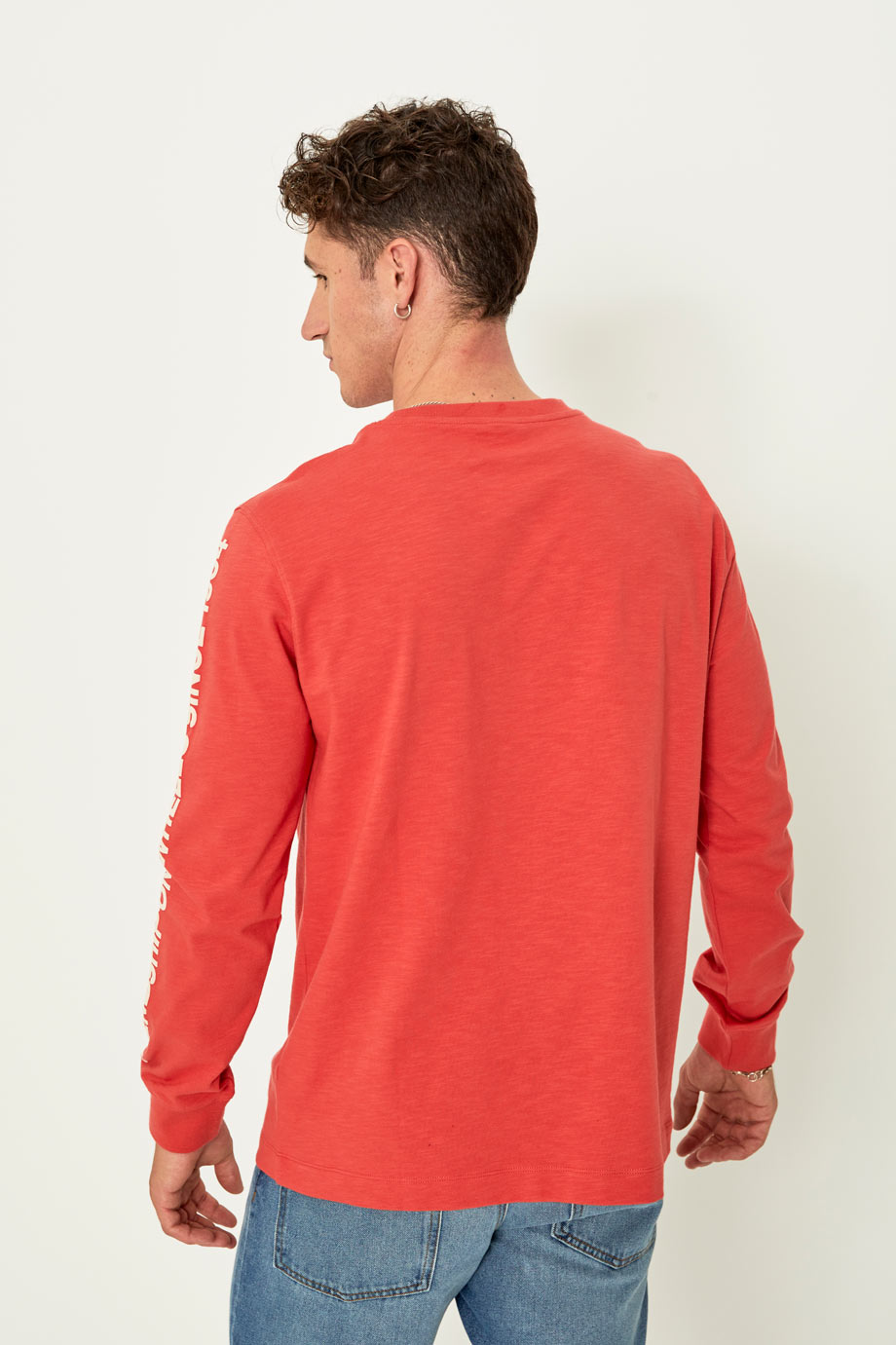 Camiseta manga larga Friendship (Rojo) – CLICE BARCELONA