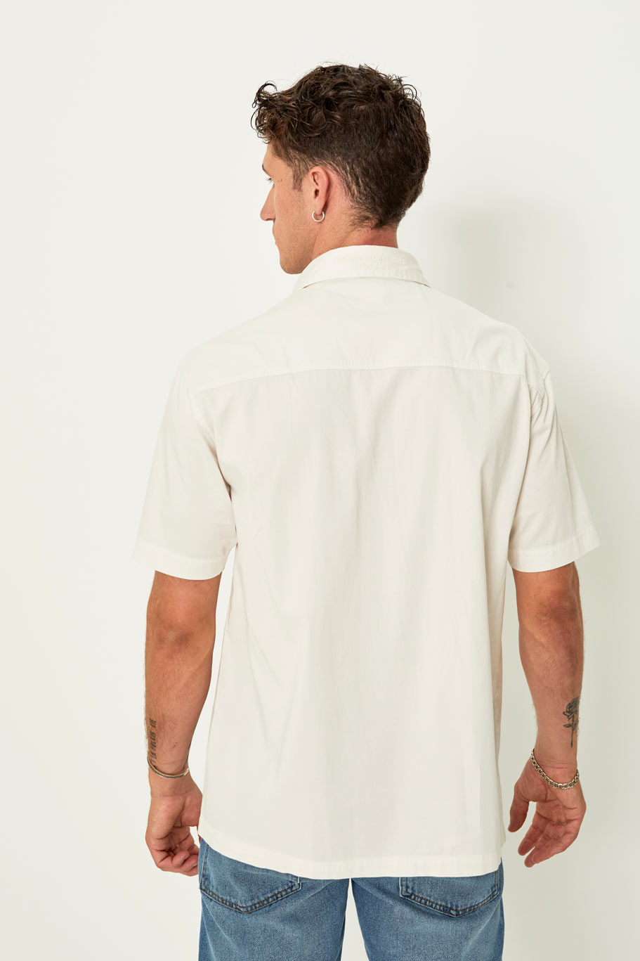 Camisa manga corta (Off White)